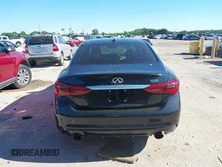 2018 Infiniti Q50 Luxe with VIN JN1EV7AP1JM351430, listed as a IAAI auction lot 42209857 with 119,531 mi miles and . Bid and sale history available at carsss.com. Image 16.