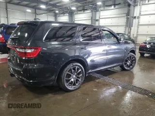 2015 Dodge Durango R/T with VIN 1C4SDJCT7FC843533, listed as a Copart auction lot 50249575 with 102,733 mi miles and Salvage Title. Bid and sale history available at carsss.com. Image 3.