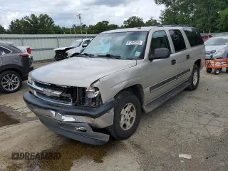 2005 Chevrolet Suburban LS with VIN 3GNEC16Z55G286463, listed as a Copart auction lot 61260555 with 255,049 mi miles and Salvage title. Bid and sale history available at DreamBid. Image 1.