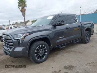 2023 Toyota Tundra Limited Hybrid with VIN 5TFJC5DB7PX021014, listed as a IAAI auction lot 42067753 with 64,991 mi miles and . Bid and sale history available at DreamBid. Image 14.