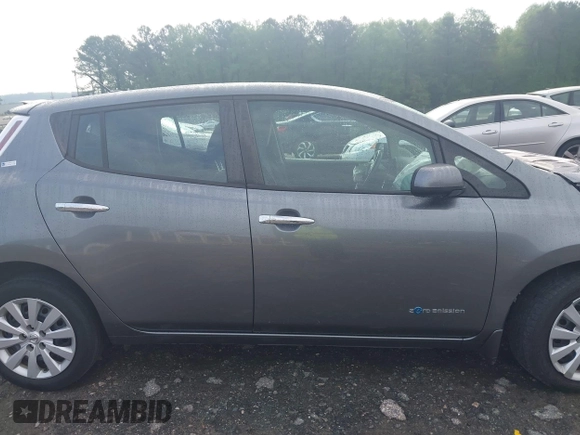 2015 Nissan LEAF S z VIN 1N4AZ0CP9FC310227, wystawiony jako IAAI lot #42101317 z przebiegiem 73 438 mil mil oraz . Historia ofert i sprzedaży dostępna na DreamBid. Obrazek 13.