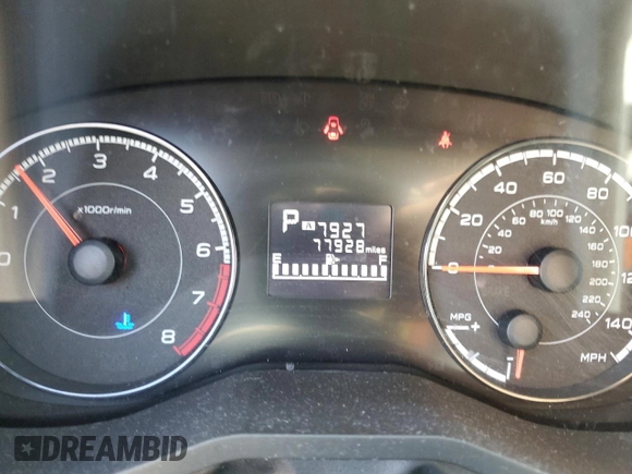 2019 Subaru Impreza z VIN 4S3GKAA60K3622925, wystawiony jako Copart lot #52388335 z przebiegiem 77 928 mil mil oraz Szkoda całkowita • Salvage title. Historia ofert i sprzedaży dostępna na DreamBid. Obrazek 9.