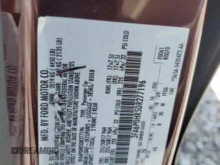 2013 Ford Fusion SE with VIN 3FA6P0HR5DR277196, listed as a Copart auction lot 51083015 with 0 mi miles and Salvage Title. Bid and sale history available at carsss.com. Image 12.