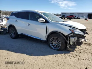 2020 Nissan Murano S with VIN 5N1AZ2AJ2LN146531, listed as a Copart auction lot 47012985 with 96,039 mi miles and Salvage Title. Bid and sale history available at carsss.com. Image 4.