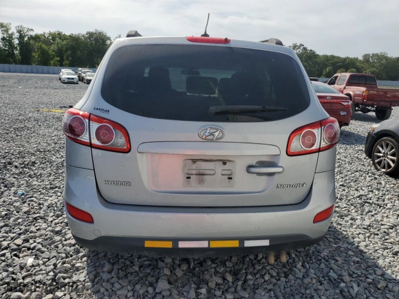 2010 Hyundai Santa Fe GLS with VIN 5NMSG3AB4AH397798, listed as a Copart auction lot 53347275 with 197,611 mi miles and Salvage Title. Bid and sale history available at carsss.com. Image 6.
