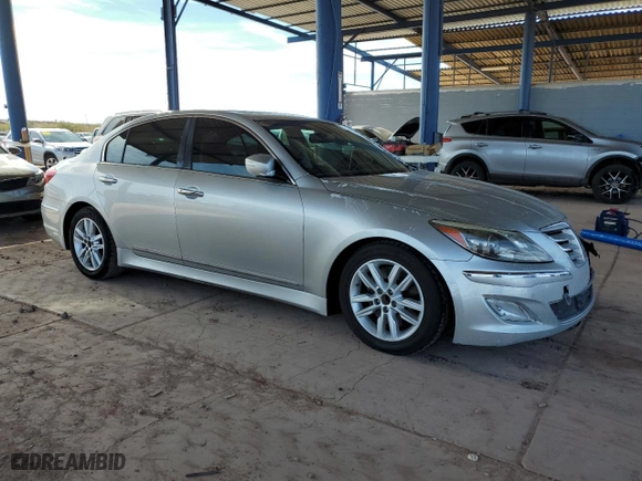 2012 Hyundai Genesis 5.0L with VIN KMHGC4DH2CU192978, listed as a Copart auction lot 43748575 with 103,033 mi miles and Salvage Title. Bid and sale history available at carsss.com. Image 4.