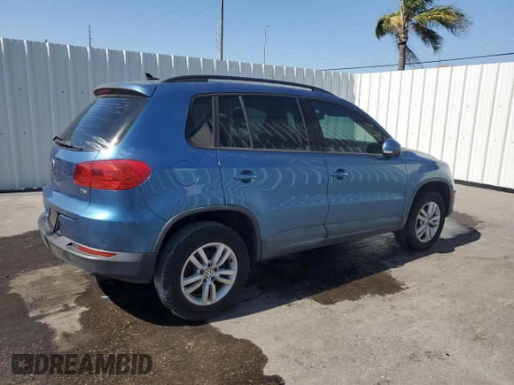 2017 Volkswagen Tiguan S z VIN WVGAV7AX7HK009929, wystawiony jako Copart lot #52893595 z przebiegiem 88 659 mil mil oraz Czysty tytuł • Clean title. Historia ofert i sprzedaży dostępna na DreamBid. Obrazek 3.