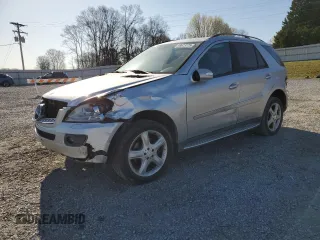 2008 Mercedes-Benz M 350 with VIN 4JGBB86E78A399687, listed as a Copart auction lot 48673775 with 190,936 mi miles and Salvage Title. Bid and sale history available at DreamBid. Image 1.