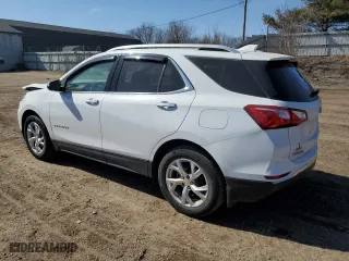 2020 Chevrolet Equinox Premier with VIN 2GNAXNEV7L6165449, listed as a Copart auction lot 47382675 with 73,261 mi miles and Non Repairable. Bid and sale history available at carsss.com. Image 2.