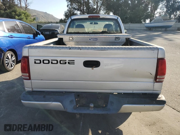 2001 Dodge Dakota with VIN 1B7FL26X71S150095, listed as a Copart auction lot 69853224 with 99,736 mi miles and Clean Title. Bid and sale history available at carsss.com. Image 6.