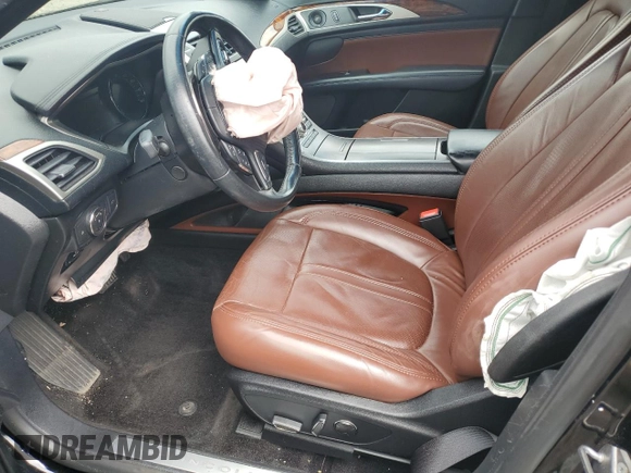 2018 Lincoln MKZ Reserve with VIN 3LN6L5F95JR610011, listed as a Copart auction lot 53749645 with 54,332 mi miles and Salvage title. Bid and sale history available at DreamBid. Image 7.