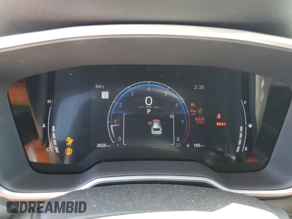 2024 Toyota Corolla Cross XLE with VIN 7MUDAAAG0RV101992, listed as a Copart auction lot 52208345 with 2,625 mi miles and Salvage title. Bid and sale history available at DreamBid. Image 9.