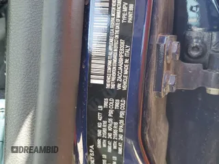 2017 Jeep Renegade Sport с VIN ZACCJAAB9HPE83087, выставлен на аукционе Copart как лот 59565905 с пробегом Не указан миль и Списание • Salvage title. История ставок и продаж доступна на DreamBid. Изображение 13.