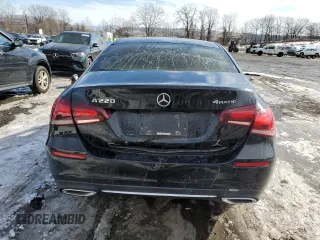 2020 Mercedes-Benz A 220 with VIN W1K3G4FB1LW043875, listed as a Copart auction lot 46136345 with Not Provided miles and Non Repairable. Bid and sale history available at DreamBid. Image 6.