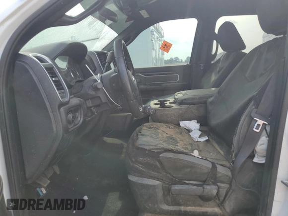 2022 Ram 2500 Big Horn with VIN 3C6UR5DL6NG254878, listed as a Copart auction lot 54176965 with Not provided miles and Salvage title. Bid and sale history available at DreamBid. Image 7.