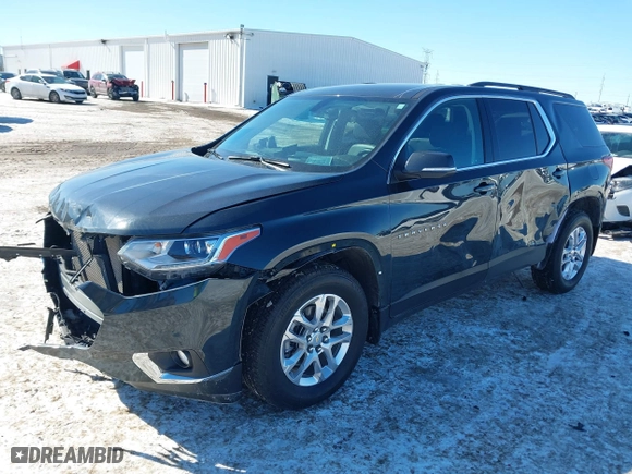 2021 Chevrolet Traverse LT Leather with VIN 1GNEVHKW0MJ175377, listed as a IAAI auction lot 41640271 with 48,197 mi miles. Bid and sale history available at carsss.com. Image 17.