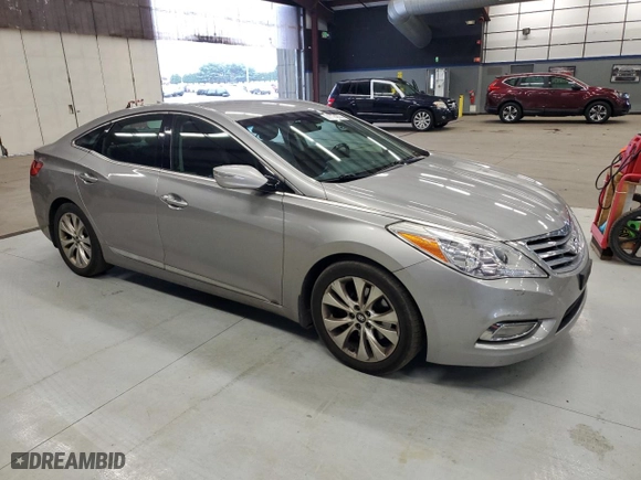 2012 Hyundai Azera with VIN KMHFG4JG0CA187081, listed as a Copart auction lot 73174844 with 137,080 mi miles and Salvage Title. Bid and sale history available at carsss.com. Image 4.