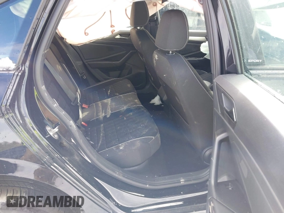 2024 Volkswagen Jetta Sport with VIN 3VWBM7BU4RM036559, listed as a IAAI auction lot 41513841 with 19,628 mi miles and . Bid and sale history available at DreamBid. Image 8.