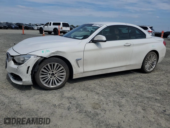 2014 BMW 4 Series 428i xDrive with VIN WBA3T1C58EPS98102, listed as a Copart auction lot 50937155 with 93,431 mi miles and Salvage Title. Bid and sale history available at carsss.com. Image 1.