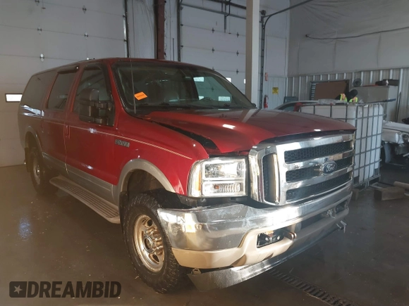2001 Ford Excursion Limited с VIN 1FMSU43F81EC39431, выставлен на аукционе IAAI как лот 41298572 с пробегом 235 506 миль миль и . История ставок и продаж доступна на DreamBid. Изображение 1.