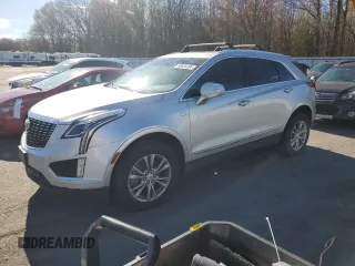 2020 Cadillac XT5 Premium Luxury FWD z VIN 1GYKNCRS4LZ228450, wystawiony jako Copart lot #80534104 z przebiegiem Nie podano mil oraz Szkoda całkowita • Salvage title. Historia ofert i sprzedaży dostępna na DreamBid. Obrazek 1.