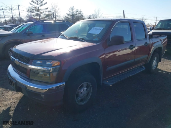 2007 Chevrolet Colorado LT w/1LT with VIN 1GCDT13E978144244, listed as a IAAI auction lot 41731036 with 226,229 mi miles. Bid and sale history available at carsss.com. Image 17.