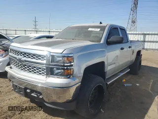 2014 Chevrolet Silverado 1500 LT with VIN 1GCVKREC2EZ233551, listed as a Copart auction lot 47879975 with 132,463 mi miles and Salvage Title. Bid and sale history available at DreamBid. Image 1.