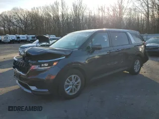 2023 Kia Carnival LX with VIN KNDNB4H39P6278991, listed as a Copart auction lot 84914294 with 25,101 mi miles and Salvage Title. Bid and sale history available at carsss.com. Image 1.