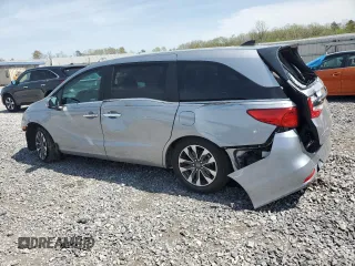 2024 Honda Odyssey EX-L with VIN 5FNRL6H63RB046690, listed as a Copart auction lot 51444685 with 7,829 mi miles and Salvage Title. Bid and sale history available at DreamBid. Image 2.