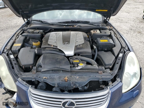 2003 Lexus SC 430 with VIN JTHFN48Y730043556, listed as a Copart auction lot 46580145 with 189,424 mi miles and Salvage Title. Bid and sale history available at carsss.com. Image 11.