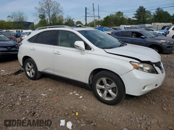 2010 Lexus RX 350 z VIN 2T2BK1BAXAC052379, wystawiony jako Copart lot #55338765 z przebiegiem 221 698 mil mil oraz Szkoda całkowita • Salvage title. Historia ofert i sprzedaży dostępna na DreamBid. Obrazek 4.