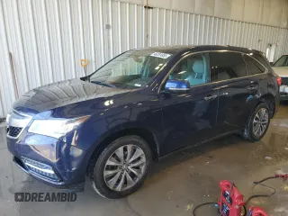 2016 Acura MDX w/Tech with VIN 5FRYD4H47GB027888, listed as a Copart auction lot 46281855 with 127,730 mi miles and Clean Title. Bid and sale history available at carsss.com. Image 1.