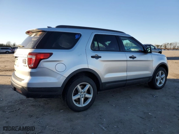 2018 Ford Explorer with VIN 1FM5K8B86JGC31569, listed as a Copart auction lot 45784385 with 147,585 mi miles and Salvage Title. Bid and sale history available at carsss.com. Image 3.