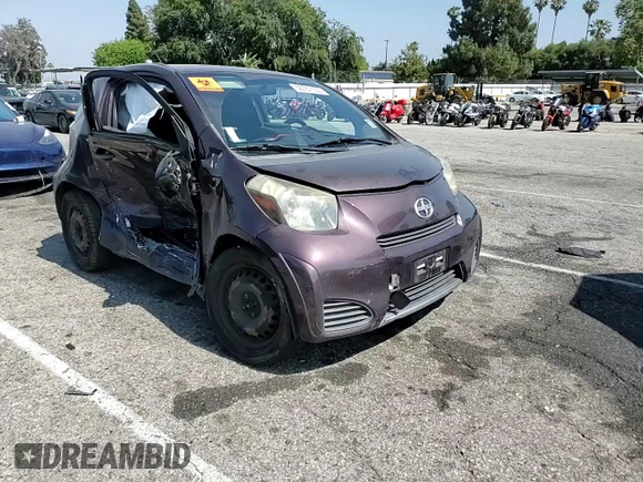 2013 Scion iQ with VIN JTNJJXB05DJ022305, listed as a Copart auction lot 58787155 with 136,046 mi miles and Salvage title. Bid and sale history available at DreamBid. Image 13.