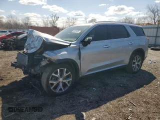 2022 Hyundai Palisade SEL with VIN KM8R4DHE1NU347254, listed as a Copart auction lot 52024405 with 90,166 mi miles and Salvage title. Bid and sale history available at DreamBid. Image 1.