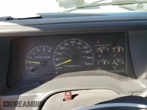 1999 Chevrolet Suburban with VIN 3GNEC16R4XG185031, listed as a Copart auction lot 81824104 with 272,014 mi miles and Salvage Title. Bid and sale history available at carsss.com. Image 9.
