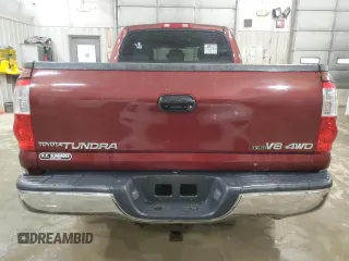 2005 Toyota Tundra SR5 with VIN 5TBDT44125S497407, listed as a Copart auction lot 51213095 with 237,651 mi miles and Salvage Title. Bid and sale history available at DreamBid. Image 6.
