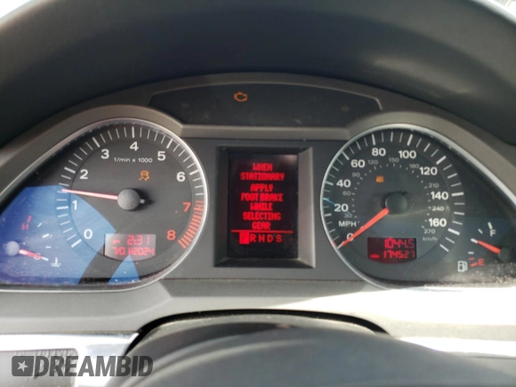 2005 Audi A6 with VIN WAUDG74F85N102609, listed as a Copart auction lot 59572414 with 174,527 mi miles and Salvage Title. Bid and sale history available at carsss.com. Image 9.