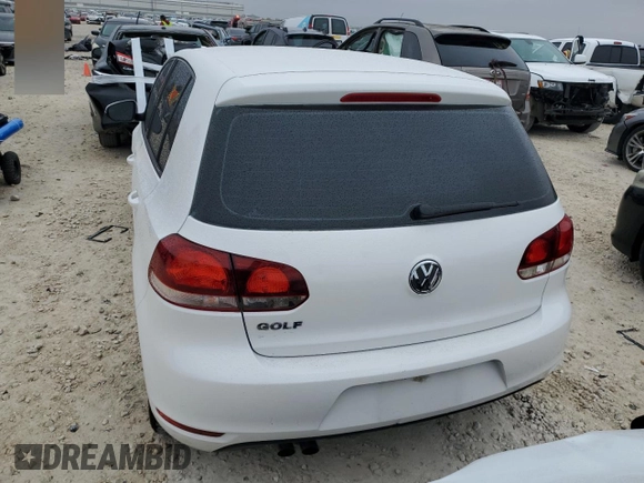 2012 Volkswagen Golf w/Conv & Sunroof z VIN WVWDB7AJ5CW165216, wystawiony jako Copart lot #84391624 z przebiegiem 38 886 mil mil oraz Szkoda całkowita • Salvage title. Historia ofert i sprzedaży dostępna na DreamBid. Obrazek 6.