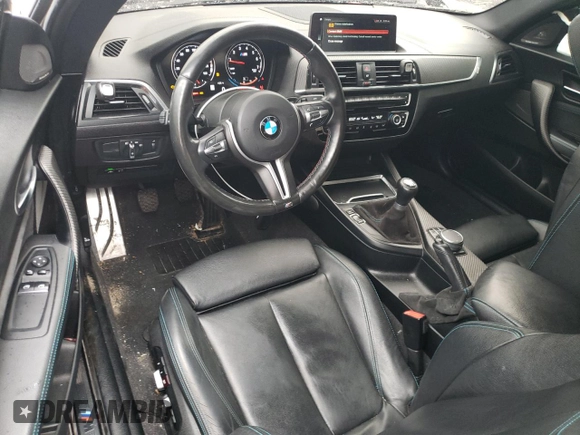 2018 BMW M2 z VIN WBS1J5C54J7B70369, wystawiony jako Copart lot #47759695 z przebiegiem 51 189 mil mil oraz Szkoda całkowita • Salvage title. Historia ofert i sprzedaży dostępna na DreamBid. Obrazek 8.