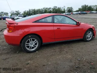 2000 Toyota Celica GT with VIN JTDDR32T7Y0069070, listed as a Copart auction lot 72976194 with 193,248 mi miles and Salvage Title. Bid and sale history available at carsss.com. Image 3.