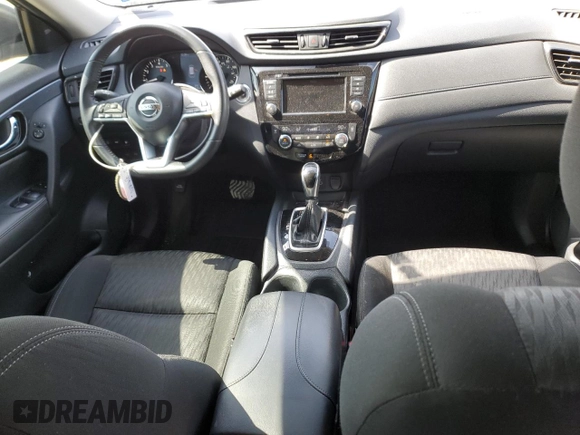 2019 Nissan Rogue SV with VIN KNMAT2MT9KP525354, listed as a Copart auction lot 44823025 with 85,719 mi miles and Salvage Title. Bid and sale history available at carsss.com. Image 8.