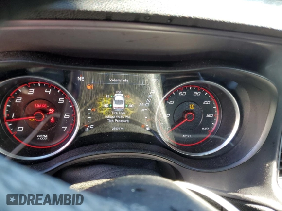 2023 Dodge Charger SXT with VIN 2C3CDXBGXPH674560, listed as a Copart auction lot 47427085 with 25,479 mi miles and Salvage Title. Bid and sale history available at DreamBid. Image 9.