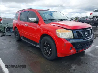 2010 Nissan Armada SE z VIN 5N1BA0ND4AN615684, wystawiony jako IAAI lot #41796057 z przebiegiem 188 416 mil mil oraz . Historia ofert i sprzedaży dostępna na DreamBid. Obrazek 1.