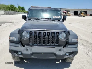 2024 Jeep Wrangler Sport S with VIN 1C4PJXDN4RW102311, listed as a Copart auction lot 56407235 with 23,851 mi miles and Salvage title. Bid and sale history available at DreamBid. Image 5.