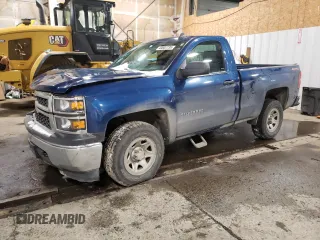 2015 Chevrolet Silverado 1500 Work Truck with VIN 1GCNKPEHXFZ286953, listed as a Copart auction lot 43002735 with 69,111 mi miles and Salvage Title. Bid and sale history available at carsss.com. Image 1.