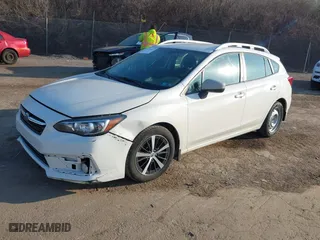 2020 Subaru Impreza Premium with VIN 4S3GTAV69L3705648, listed as a IAAI auction lot 41708814 with NaN miles. Bid and sale history available at carsss.com. Image 18.