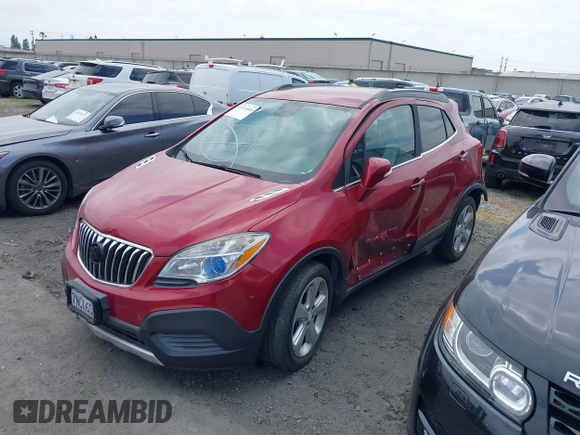 2015 Buick Encore with VIN KL4CJASB4FB265221, listed as a IAAI auction lot 41114066 with 55,759 mi miles. Bid and sale history available at carsss.com. Image 2.