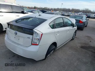2011 Toyota Prius I with VIN JTDKN3DU2B5285783, listed as a IAAI auction lot 38320380 with Not Provided miles and . Bid and sale history available at DreamBid. Image 4.