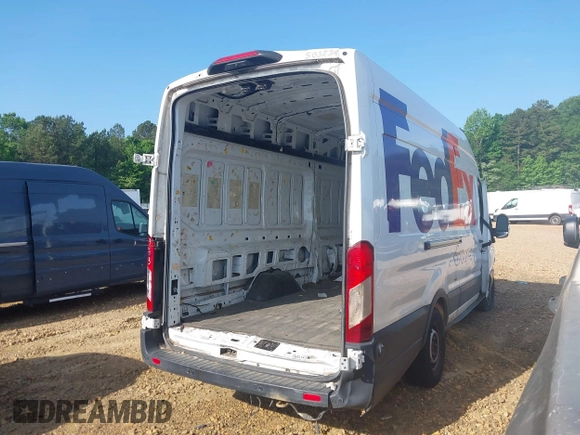 2020 Ford Transit Cargo with VIN 1FTBW3X85LKA45660, listed as a IAAI auction lot 42166200 with 115,838 mi miles and . Bid and sale history available at DreamBid. Image 4.